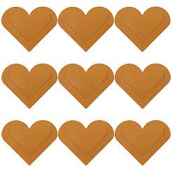 10Pcs PU Leather Heart Corner Protectors&nbsp;AJEW-CL0001-17A