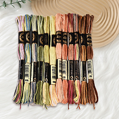 6-Ply Polyester Embroidery Floss&nbsp;OCOR-WH20074-15F