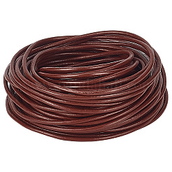 10M Round Cowhide Leather Cord&nbsp;WL-CL0001-32C-03