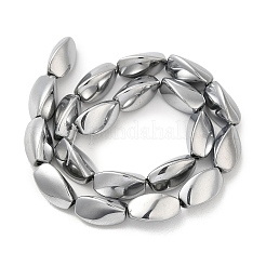 Electroplated Non-magnetic Synthetic Hematite Beads Strands&nbsp;G-P518-01B