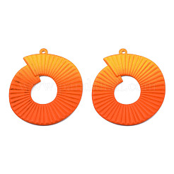 Spray Painted Iron Pendants&nbsp;IFIN-N008-029C