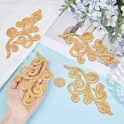 5Pairs Embroidery Thread Clothing Patches&nbsp;PATC-GF0001-97C
