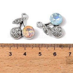 Alloy Rhinestone Pendants&nbsp;FIND-K032-38P