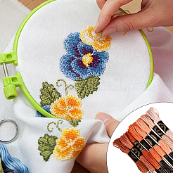 Polyester Embroidery Threads&nbsp;OCOR-WH20074-13B-02A