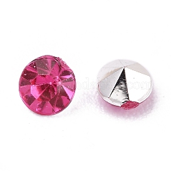 Imitation Taiwan Acrylic Rhinestone Pointed Back Cabochons&nbsp;GACR-A003-3.5mm-02