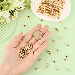 150Pcs Rack Plating Brass Spacer Beads&nbsp;KK-PA0001-03D-G
