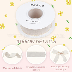 Linen Ribbon&nbsp;OCOR-WH20001-11A