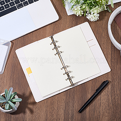 Rectangle PU Leather 6-Ring Binder Planner&nbsp;DIY-WH20062-179A