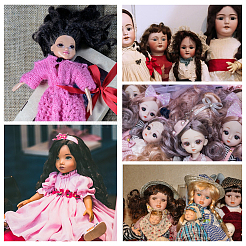 PP Hair Doll Wig Hair&nbsp;DIY-WH0349-395B-03