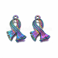 Rainbow Color Alloy Pendants&nbsp;PALLOY-N163-119-NR