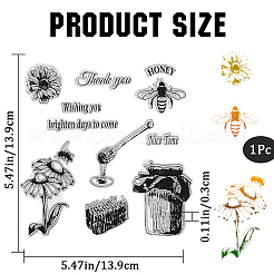 Clear Silicone Stamps&nbsp;DIY-WH0504-65