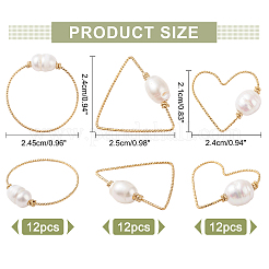 36Pcs 3 Style Copper Linking Rings&nbsp;FIND-NB0002-31