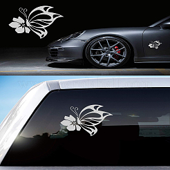 4 Sheets Butterfly PET Waterproof Car Stickers&nbsp;DIY-LP0006-05D