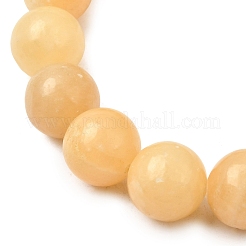 Natural Honey Jade Bead Strands&nbsp;G-K153-B26-12mm