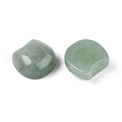 Natural Green Aventurine Cat Head Shape Beads&nbsp;G-T144-05G