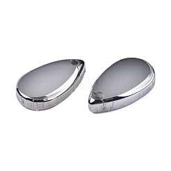 Electroplated Glass Charms&nbsp;EGLA-N006-068A