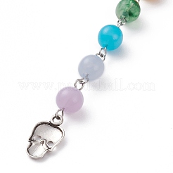 Tibetan Style Alloy Bookmarks for Halloween's Day&nbsp;AJEW-JK00165-03