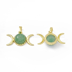 Natural Green Aventurine Pendants&nbsp;G-H283-02F