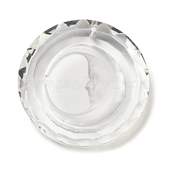 Transparent Glass Pendants&nbsp;GLAA-F118-06