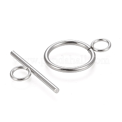 Tarnish Resistant 304 Stainless Steel Toggle Clasps&nbsp;LS-STAS-F251-01P