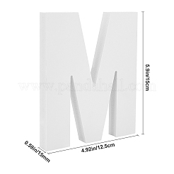 Wooden Letter Ornaments&nbsp;WOOD-GF0001-15-13
