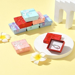 8Pcs 4 Colors Valentines Day Presents Packages Cardboard Ring Boxes&nbsp;CBOX-FS0001-07