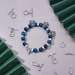 20Sets 10 Style Brass Toggle Clasps&nbsp;KK-FH0002-25