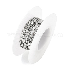 304 Stainless Steel Twisted Figaro Chains&nbsp;CHS-G052-01P