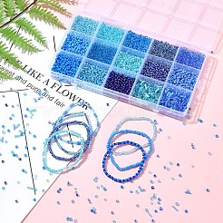 150G 15 Styles Baking Paint Glass Seed Beads&nbsp;SEED-FS0001-31A