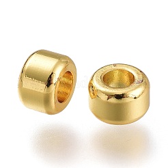 Brass Spacer Beads&nbsp;KK-P189-10A-G