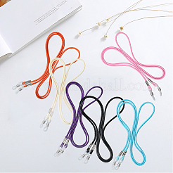 6Pcs 6 Colors Waxed Cord Eyeglasses Chains&nbsp;AJEW-CN0004-79C