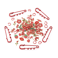 DIY Brooch Making Kits&nbsp;DIY-TA0014-88
