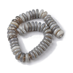 Natural Grey Agate Beads Strands&nbsp;G-F743-06B