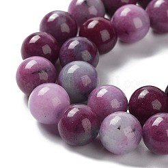 Dyed Natural Malaysia Jade Beads Strands&nbsp;G-G021-01C-08