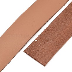 2M Flat Leather Cord&nbsp;LC-WH0007-07C-04