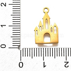 201 Stainless Steel Pendants&nbsp;STAS-R136-11G