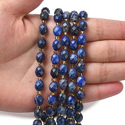 Dyed Natural Lapis Lazuli Beads Strands&nbsp;G-F809-A35-01