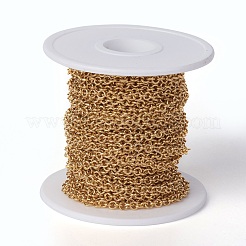 PVD Vacuum Plating 304 Stainless Steel Rolo Chains&nbsp;CHS-I001-07