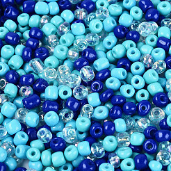 Opaque & Transparent Glass Seed Beads&nbsp;SEED-Q041-06E