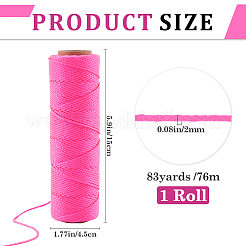 76M Flat Nylon Braided Cords&nbsp;NWIR-WH20001-01A