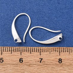 Brass Earring Hooks&nbsp;KK-G604-03S