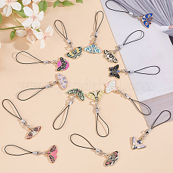 Alloy Enamel Mobile Straps Pendants&nbsp;HJEW-HY00064