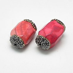 Natural Fire Crackle Agate Beads&nbsp;G-Q982-D04