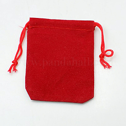 Velvet Cloth Drawstring Bags&nbsp;TP-C001-50x70mm-2