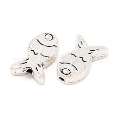 Tibetan Style Fish Alloy Beads&nbsp;TIBEB-Q059-053