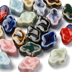 20Pcs 10 Colors Handmade Porcelain Beads&nbsp;PORC-FS0001-44