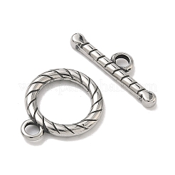 316 Surgical Stainless Steel Toggle Clasps&nbsp;STAS-L307-04AS