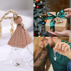 48Pcs 2 Colors Alloy Pendants Decorations&nbsp;HJEW-FH00182