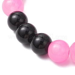 2Pcs 2 Colors 304 Stainless Steel Charms Bracelets&nbsp;BJEW-JB11848
