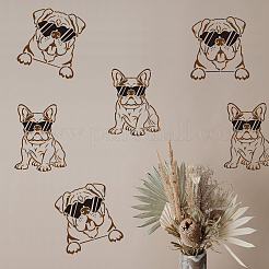 1 Set Autumn Theme PET Hollow Out Drawing Painting Stencils&nbsp;DIY-MA0003-03F